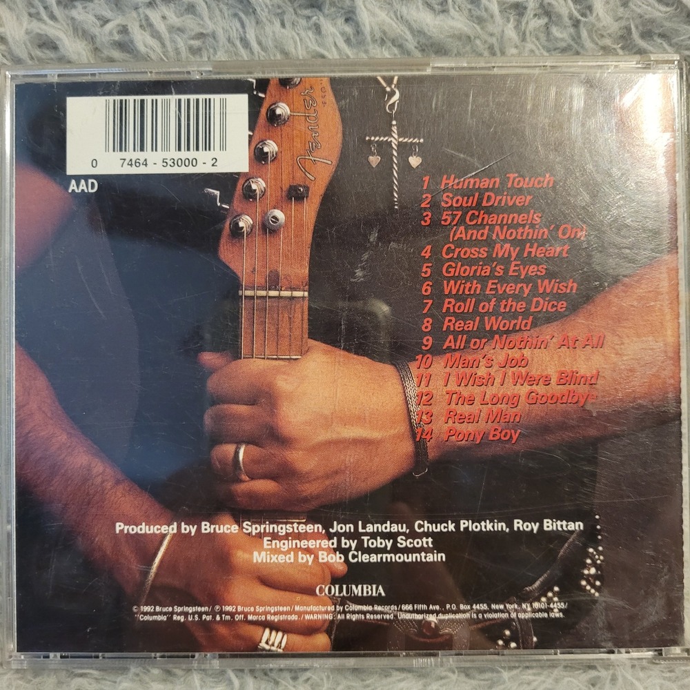 Human Touch Bruce Springsteen (CD, 1992) - Picture 3 of 3